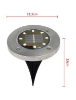 LAMPA SOLARNA 8 LED SMD DO WBICIA W PODŁOŻE KPL.4SZT LAMPA SOLARNA 8 LED SMD DO WBICIA W PODŁOŻE KPL.4SZT