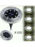 LAMPA SOLARNA 8 LED SMD DO WBICIA W PODŁOŻE KPL.4SZT LAMPA SOLARNA 8 LED SMD DO WBICIA W PODŁOŻE KPL.4SZT
