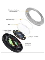 LAMPA SOLARNA 8 LED SMD DO WBICIA W PODŁOŻE KPL.4SZT LAMPA SOLARNA 8 LED SMD DO WBICIA W PODŁOŻE KPL.4SZT