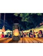 RETRO SOLÁRNÍ LAMPA TANČÍCÍ PLAMENY 54 LED SMD RETRO SOLÁRNÍ LAMPA TANČÍCÍ PLAMENY 54 LED SMD