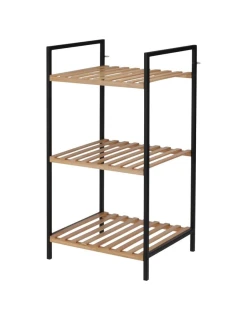 PÓŁKA REGAŁ NA BUTY 3 POZIOMY 38x32,5x70CM BAMBUS EXCELLENT HOUSEWARE