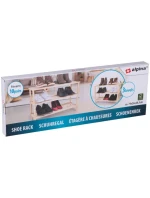 PÓŁKI REGAŁ NA BUTY 3 POZIOMY DREWNIANY ALPINA PÓŁKI REGAŁ NA BUTY 3 POZIOMY DREWNIANY ALPINA