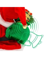 MIKOŁAJ ŚWIĄTECZNY DEKORACYJNY STOJĄCY DELUXE 30CM RED dětské MIKOŁAJ ŚWIĄTECZNY DEKORACYJNY STOJĄCY DELUXE 30CM RED dětské