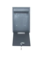 SKRZYNKA NA LISTY 21.5X9X31CM 1067537 SASKA GARDEN SKRZYNKA NA LISTY 21.5X9X31CM 1067537 SASKA GARDEN