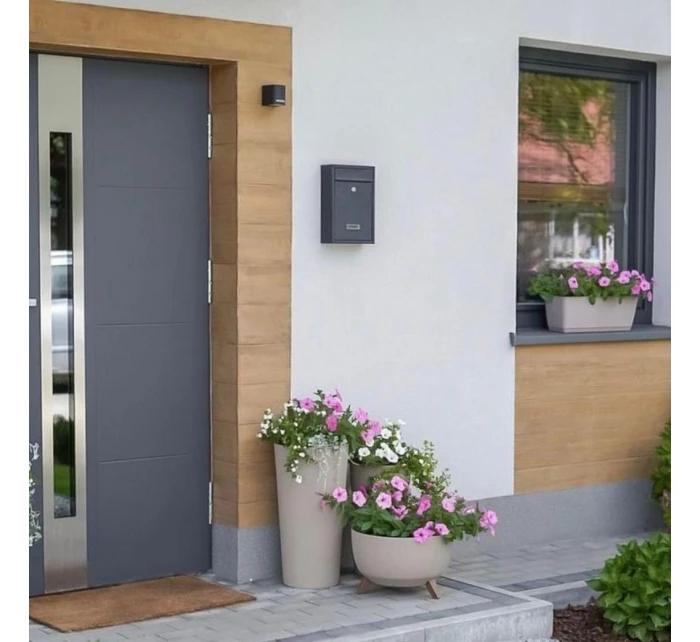 SKRZYNKA NA LISTY 21.5X9X31CM 1067537 SASKA GARDEN SKRZYNKA NA LISTY 21.5X9X31CM 1067537 SASKA GARDEN