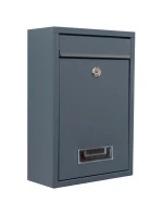 SKRZYNKA NA LISTY 21.5X9X31CM 1067537 SASKA GARDEN SKRZYNKA NA LISTY 21.5X9X31CM 1067537 SASKA GARDEN