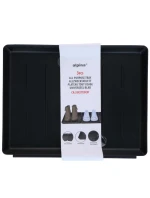 OCIEKACZ NA BUTY PODSTAWKA NA KWIATY MISKĘ DLA ZWIERZĄT CZARNY 3 SZT OCIEKACZ NA BUTY PODSTAWKA NA KWIATY MISKĘ DLA ZWIERZĄT CZARNY 3 SZT