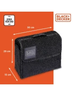 ORGANIZER SCHOWEK TORBA SAMOCHODOWA 29X15X30cm BLACK + DECKER ORGANIZER SCHOWEK TORBA SAMOCHODOWA 29X15X30cm BLACK + DECKER
