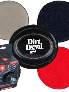 GĄBKA DO POLEROWANIA ZESTAW 3 SZT 12,5CM DIRT DEVIL