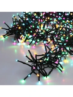 LAMPKI CHOINKOWE ŁAŃCUCH ŚWIETLNY KLASTROWY 576 LED MACARON TIMER 4 KOLORY