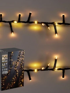 LAMPKI CHOINKOWE ŁAŃCUCH ŚWIETLNY 710 LED CIEPŁY BIAŁY