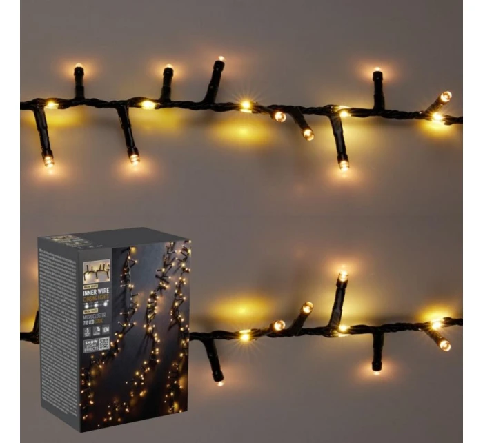 LAMPKI CHOINKOWE ŁAŃCUCH ŚWIETLNY 710 LED CIEPŁY BIAŁY LAMPKI CHOINKOWE ŁAŃCUCH ŚWIETLNY 710 LED CIEPŁY BIAŁY
