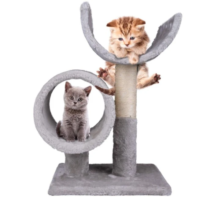 DRAPAK DLA KOTA Z DWOMA LEGOWISKAMI 50CM DRAPAK DLA KOTA Z DWOMA LEGOWISKAMI 50CM