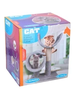 DRAPAK DLA KOTA Z DWOMA LEGOWISKAMI 50CM DRAPAK DLA KOTA Z DWOMA LEGOWISKAMI 50CM