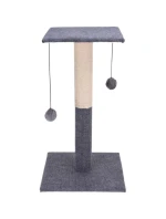 DRAPAK DRZEWKO DLA KOTA 59CM 2 PIŁECZKI DRAPAK DRZEWKO DLA KOTA 59CM 2 PIŁECZKI