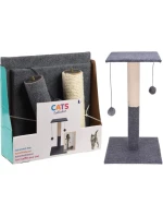 DRAPAK DRZEWKO DLA KOTA 59CM 2 PIŁECZKI DRAPAK DRZEWKO DLA KOTA 59CM 2 PIŁECZKI