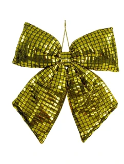 KOKARDA DEKORACYJNA ZŁOTA 39x50CM MICA