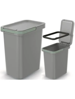 ŚMIETNIK KOSZE NA ŚMIECI 12 L SYSTEMA SORTIBOX SMOOTH GRAY dětské