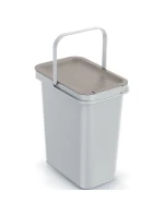 ŚMIETNIK KOSZE NA ŚMIECI SET 4x12 L SYSTEMA SORTIBOX POPIELATY ŚMIETNIK KOSZE NA ŚMIECI SET 4x12 L SYSTEMA SORTIBOX POPIELATY