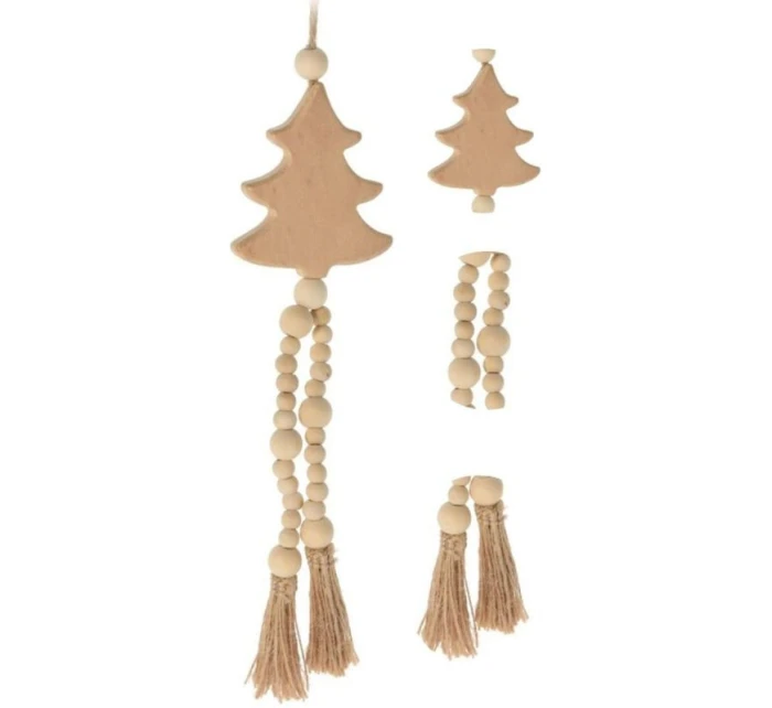 ZAWIESZKA DEKORACYJNA BOHO ECO NATURA DREWNIANA CHOINKA ZAWIESZKA DEKORACYJNA BOHO ECO NATURA DREWNIANA CHOINKA