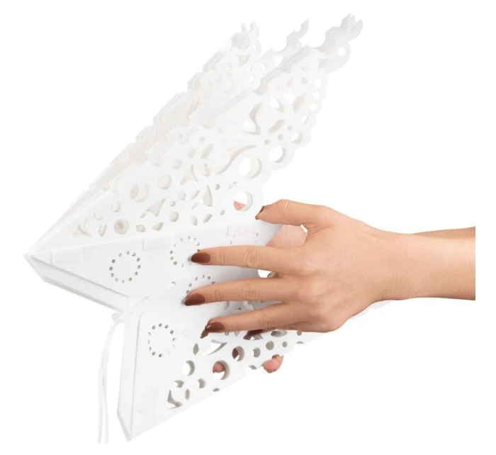 DEKORACJA PAPIEROWA PŁATEK ŚNIEGU ŚR. 64 CM BIAŁY DELUXE dětské DEKORACJA PAPIEROWA PŁATEK ŚNIEGU ŚR. 64 CM BIAŁY DELUXE dětské