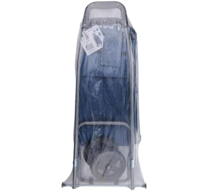 NÁKUPNÍ VOZÍK NA KOLEČKÁCH S RÁMEM 25L MODRÝ NÁKUPNÍ VOZÍK NA KOLEČKÁCH S RÁMEM 25L MODRÝ