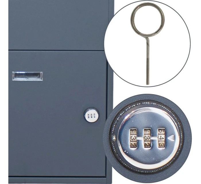 SKRZYNKA NA PRZESYŁKI KURIERSKIE STOJĄCA 23X41X75CM 1068732 SKRZYNKA NA PRZESYŁKI KURIERSKIE STOJĄCA 23X41X75CM 1068732