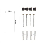 SKRZYNKA NA PRZESYŁKI KURIERSKIE STOJĄCA 23X41X75CM 1068732 SKRZYNKA NA PRZESYŁKI KURIERSKIE STOJĄCA 23X41X75CM 1068732