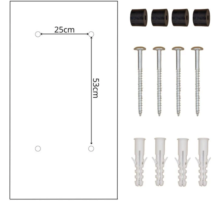 SKRZYNKA NA PRZESYŁKI KURIERSKIE STOJĄCA 23X41X75CM 1068732 SKRZYNKA NA PRZESYŁKI KURIERSKIE STOJĄCA 23X41X75CM 1068732