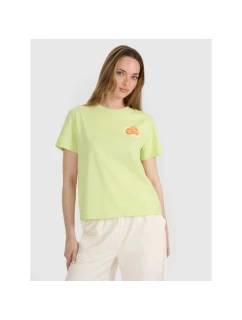 Dámské tričko oversize s potiskem 4F 4FRSS25TTSHF3160-73S