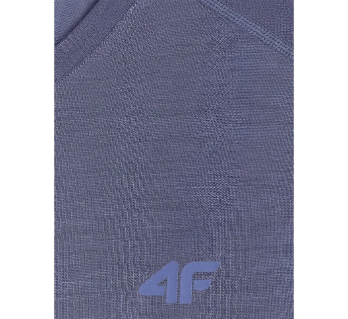 Pánské trekingové tričko z merino vlny 4F 4FWAW25TFTSM1526-32S Pánské trekingové tričko z merino vlny 4F 4FWAW25TFTSM1526-32S