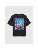 Chlapecké tričko oversize s potiskem model 21816839 - 4F Chlapecké tričko oversize s potiskem model 21816839 - 4F