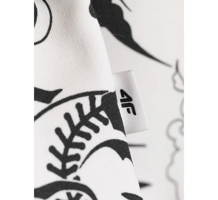 Dívčí mikina s kapucí 4F 4FJRAW25TSWSF2348-90A Dívčí mikina s kapucí 4F 4FJRAW25TSWSF2348-90A