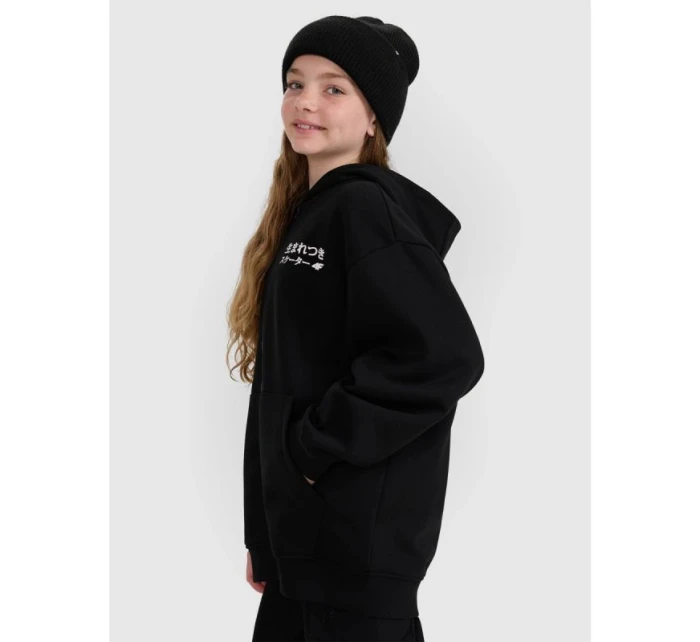 Dívčí mikina s kapucí 4F 4FJRAW25TSWSF2516-20S Dívčí mikina s kapucí 4F 4FJRAW25TSWSF2516-20S