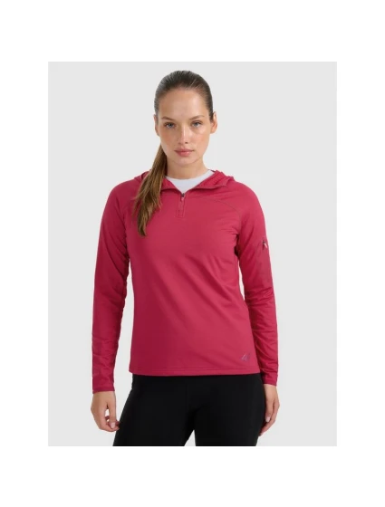 Dámská běžná rychleschnoucí trekingová mikina 4F 4FWAW25TFSWF591-53S Dámská běžná rychleschnoucí trekingová mikina 4F 4FWAW25TFSWF591-53S