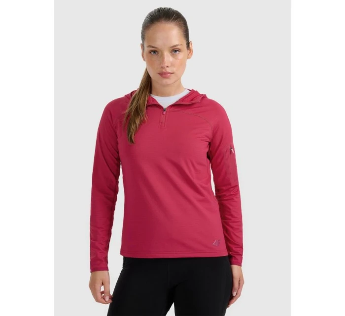 Dámská běžná rychleschnoucí trekingová mikina 4F 4FWAW25TFSWF591-53S Dámská běžná rychleschnoucí trekingová mikina 4F 4FWAW25TFSWF591-53S