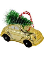 ZLATÁ OZDOBA NA ZAVĚŠENÍ AUTA
