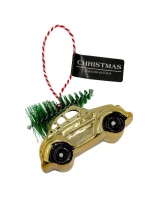 ZLATÁ OZDOBA NA ZAVĚŠENÍ AUTA
