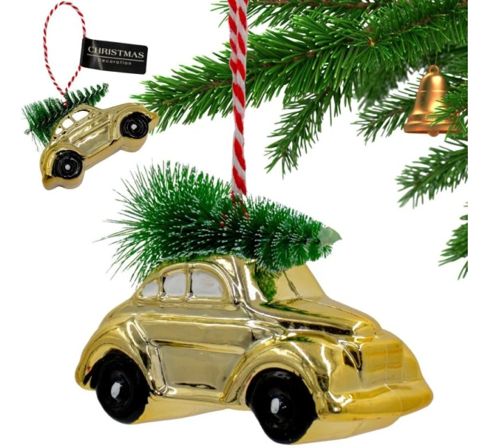 ZLATÁ OZDOBA NA ZAVĚŠENÍ AUTA ZLATÁ OZDOBA NA ZAVĚŠENÍ AUTA
