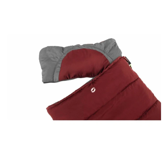 Dětský spací pytel Outwell Contour Junior (140 cm) - červený/šedý Dětský spací pytel Outwell Contour Junior (140 cm) - červený/šedý