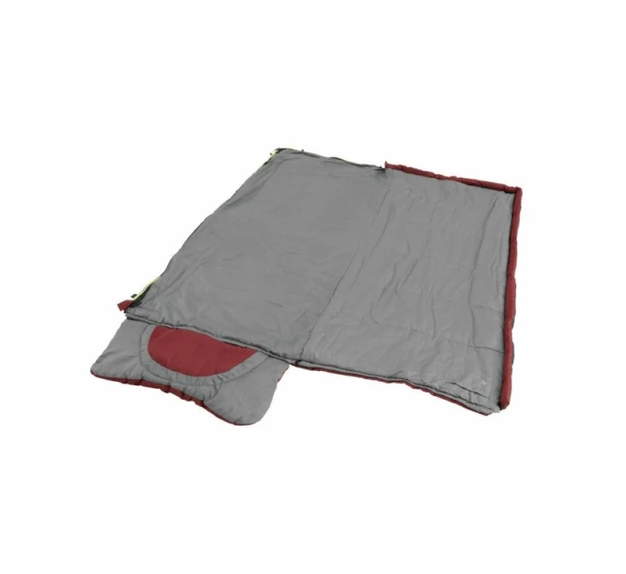 Dětský spací pytel Outwell Contour Junior (140 cm) - červený/šedý Dětský spací pytel Outwell Contour Junior (140 cm) - červený/šedý