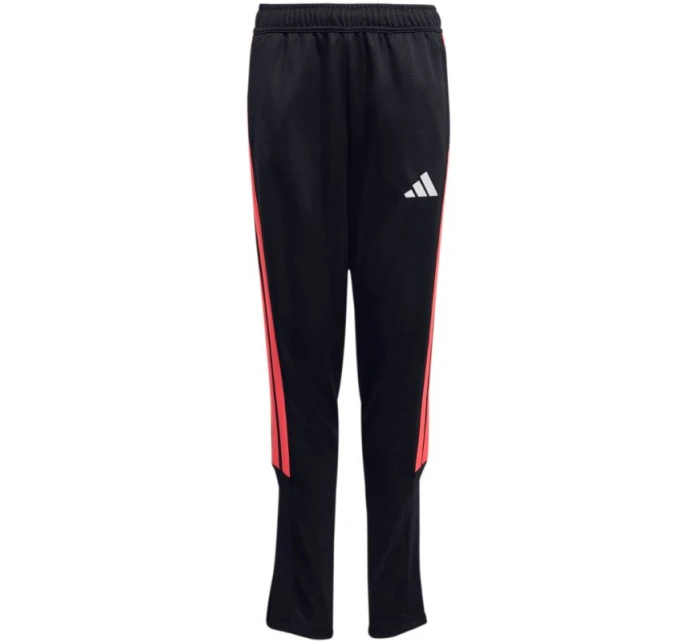 Dětské kalhoty adidas Tiro 26 League Slim černo-červené JY7115 Dětské kalhoty adidas Tiro 26 League Slim černo-červené JY7115