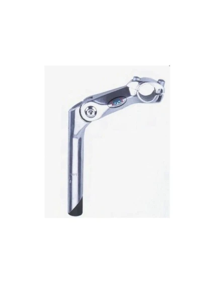 Nastavitelný představec řídítekKWG-8-26 25,4 stříbrný. Nastavitelný představec řídítekKWG-8-26 25,4 stříbrný.