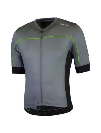 Rogelli PASSO šedozelený dres M Rogelli PASSO šedozelený dres M