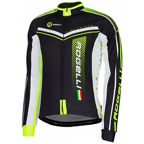Tričko s dlouhým rukávem Rogelli GARA MOSTRO fluor 4XL