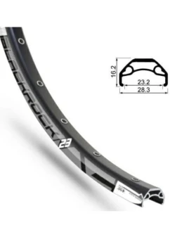 Ráfek RODI BLACKROCK 29'' 622x23 černý 32 děr.