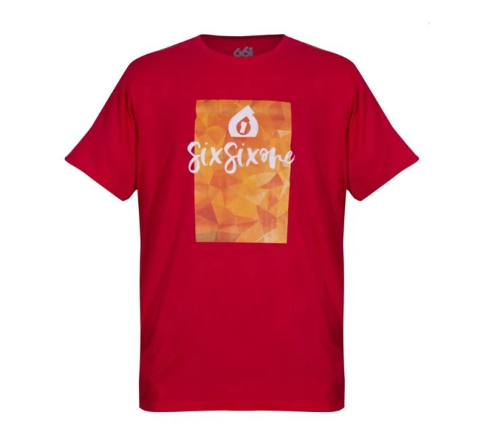 661 T-Shirt SCRIPT czerwony M 661 T-Shirt SCRIPT czerwony M