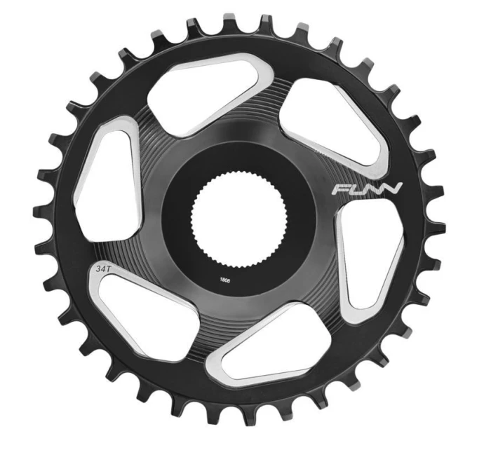 FUNN kliková sada kotoučová SOLO ES černá 38T FUNN kliková sada kotoučová SOLO ES černá 38T