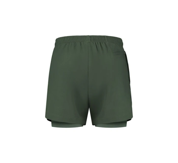 Rogelli spodenki 2w1 ESSENTIAL zielone XL Rogelli spodenki 2w1 ESSENTIAL zielone XL