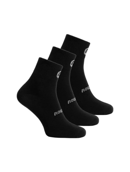 Rogelli CORE dětské ponožky 3ks černé 31-34 Rogelli CORE dětské ponožky 3ks černé 31-34
